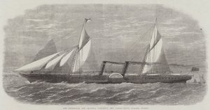 De Nieuwe Raderstoomboot Nyanza van de Peninsular and Oriental Company